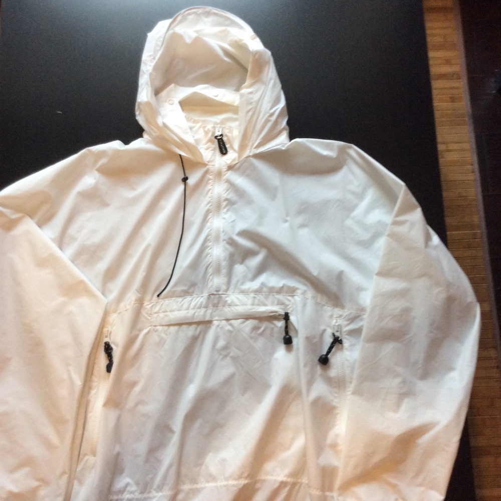 Nautica Mens L Windbreaker Rain jacket Hoodie